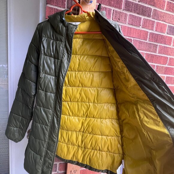 Old Navy Green Puffer Jacket Size Small - Picture 2 of 8